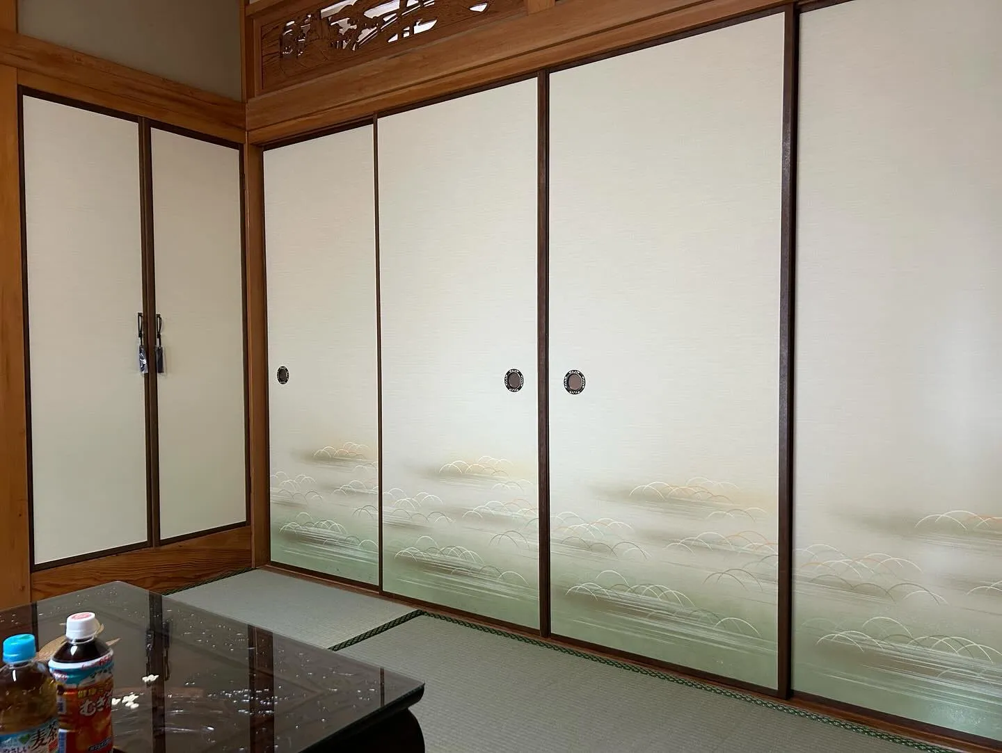 福山市東村町で襖、障子、畳の張替!